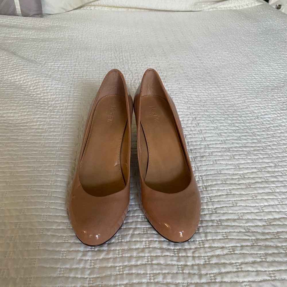 J. Crew- Nude Wedges